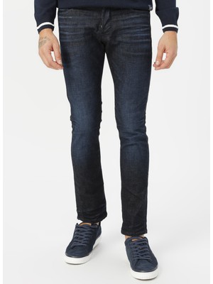 Jack & Jones 12168901 Düşük Bel Dar Paça Erkek Denim Pantolon