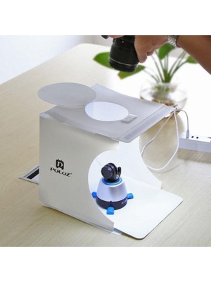 Profisher Lightbox Mini Katlanır Taşınabilir LED Işıklı Fotoğraf Stüdyosu