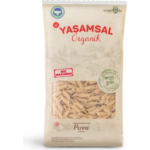 Yaşamsal Organik Kepeksiz Kısa Penne