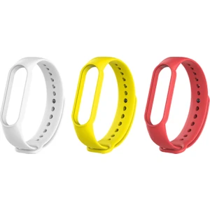 Xiaomi Mi Band 5 ve 6 Uyumlu Silikon Kordon 3'lü Set 8