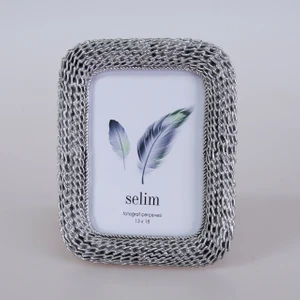 13 x 18 cm Chain Çerçeve Gümüş