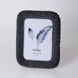 13X18 Chain Çerçeve Siyah