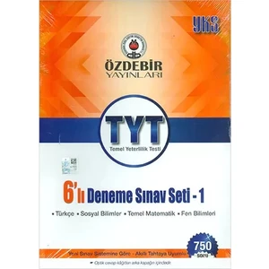 Özdebir Yayınları TYT 6'LI DENEME