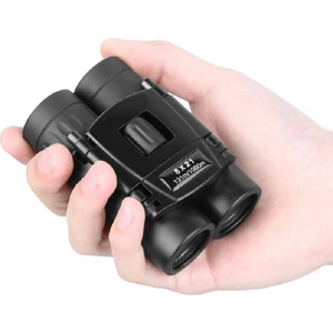 8X21 Güçlü Hd Dürbün Uzun Menzilli Katlanır Mini Teleskop Düşük Işık Gece Görüş Bak4 Kamp Içın Optik