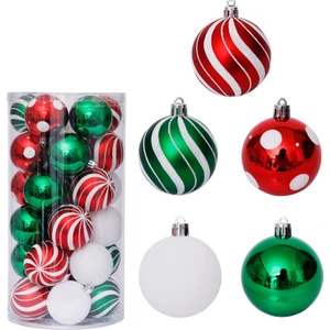 Noel Top Seti 6CM/30PCS Yılbaşı Ağacı Kolye (Yurt Dışından)