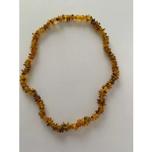 Tesbihci Efendi Damla Kehribar Yetişkin Kolye 52 cm