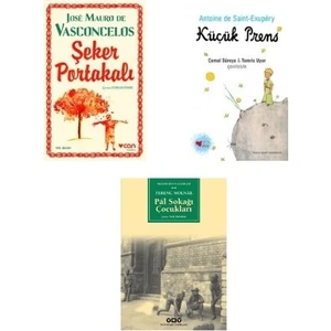 Şeker Portakalı - Küçük Prens - Pal Sokağı Çocukları - Jose Mauro De  Vasconcelos - Antoine De Saint-Exupéry - Ferenc Molnar
