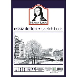 Mona Lisa   Eskiz Defteri 120GR 50 Yaprak A3