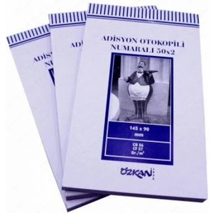 Adisyon Fişi Otokopili 50 Yaprak 2n 90X145CM 3 Adet