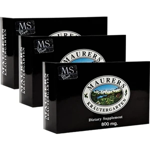 Dietary Supplement 3 Kutu Maurers Krautergarten 800 Mg Bitkisel Gıda Takviyesi