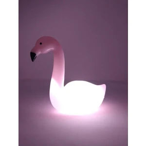 3D Silikon Kuğu Gece Lambası (Beyaz)