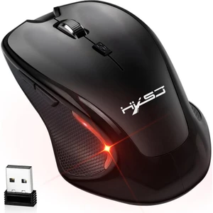 2.4g Kablosuz Fare 6 Düğmeler Optik Fare Ayarlanabilir 2400 Dpı Kablosuz Oyun Faresi Oyun Faresi Pc Fareleri Bilgisayar Dizüstü Bilgisayarı Için (Yurt Dışından)
