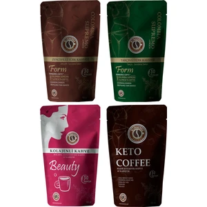 Diyet - Keto -  Kahve Seti 4 Paket