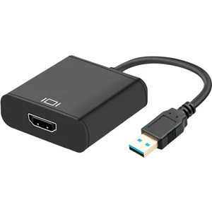 Good Shop Hd 1080P USB 3.0 HDMI Video Kablosu Adaptörü Dönüştürücü Pc Dizüstü Hdtv LCD Tv Için (Yurt Dışından)