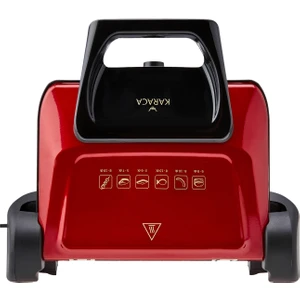 Future Plus Bio Diamond Antibakteriyel Izgara ve Tost Makinesi Rouge Red