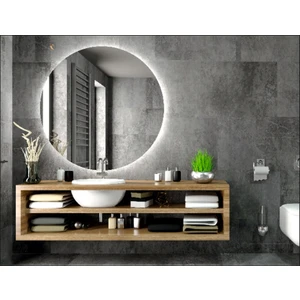 Toprak Dekor 60 cm Ledli Banyo Aynası