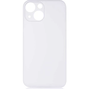 Case 4U Apple iPhone 13 Mini Kılıf Kamera Korumalı Mat Ultra İnce Slim 1. Kalite PP Arka Kapak Beyaz