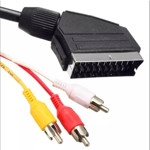 Scart To 3rca Görüntü Kablosu 1.2 M TKS-920