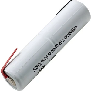 SP2000SC-2U 2.4V 2000 Mah Üst Üste Süpürge Pili 2'li