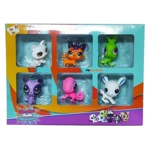 YM Toys Miniş Oyuncak Miniş Hayvanlar 6 Lı Oyuncak Set