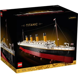 Icons Titanik 10294 Yapım Seti; Dünyaca Ünlü Geminin Büyüleyici bir Sergileme Modelini Yapın (9090 Parça)