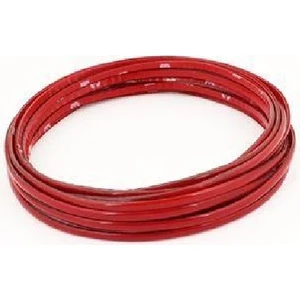 Jant Çevresine Sportif Kırmızı Şerit Jant Bandı 10 Metre 9 mm