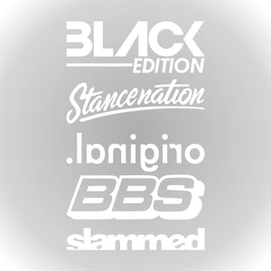 Quart Aksesuar Arka Cam Sticker Set Oto Sticker Araba Sticker Model 9