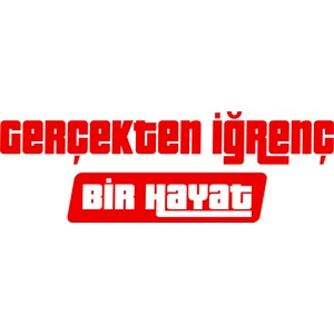 Quart Aksesuar Gerçekten Iğrenç Bir Hayat Sticker Otomobil Cam Sticker