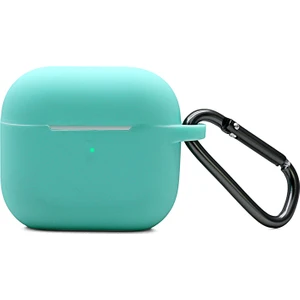 Airpods 3 2021( Airpods 3. Nesil) Kılıf Silikon Kılıf - Su Yeşili