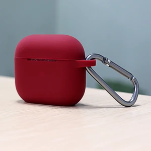 Airpods 3 2021( Airpods 3. Nesil) Kılıf Silikon Kılıf - Bordo