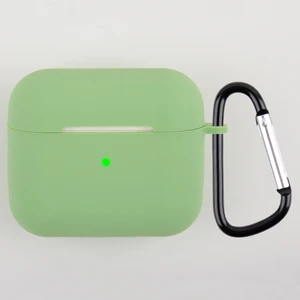 Airpods 3 2021( Airpods 3. Nesil) Kılıf Silikon Kılıf - Fıstık Yeşili