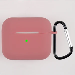 Airpods 3 2021( Airpods 3. Nesil) Kılıf Silikon Kılıf - Pudra