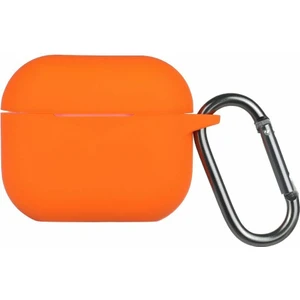 Airpods 3 2021( Airpods 3. Nesil) Kılıf Silikon Kılıf - Turuncu