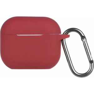 Airpods 3 2021( Airpods 3. Nesil) Kılıf Silikon Kılıf - Bordo