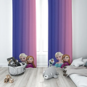 Şen Dekorasyon Elsaanna Fon Perde 2 Kanat