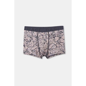 D-Men Compact Penye Desenli Boxer