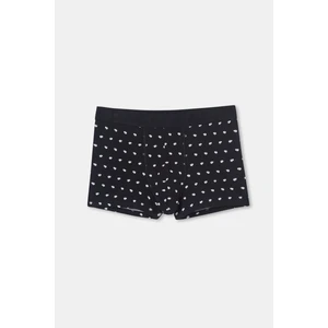 D-Men Compact Penye Desenli Boxer