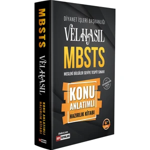 Ddy Yayınları MBSTS Velhasıl Serisi Konu Anlatımı