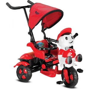 Baby Hope Yupi Triycle 125 Üç Tekerli Çocuk Bisikleti Kırmızı-Siyah