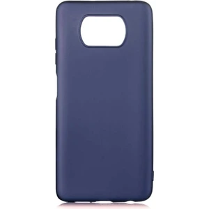 Xiaomi Poco X3 Nfc Kılıf Kamera Korumalı Ince Darbe Emici Leke Tutmaz Silikon Kapak Lacivert