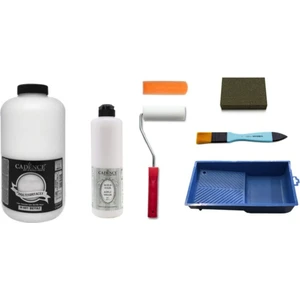 Beyaz Boya 2 Litre + Mat Vernik Set 500 ml