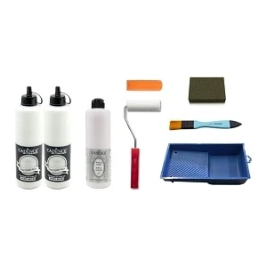 1 Litre Beyaz Boya + Mat Vernik Set 500 ml
