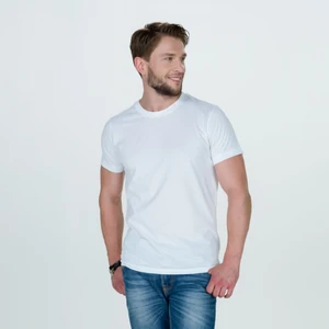 Think Simple Erkek Basic T-Shirt - Beyaz