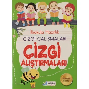 İlkokula Hazırlık Çizgi Çalişmaları Çizgi Alıştırmaları - Veysel Murat Erçoklu