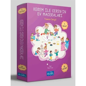 Kerem ile Ceren’in Ev Maceraları - 10 Kitap Set - Yasemin Şengül