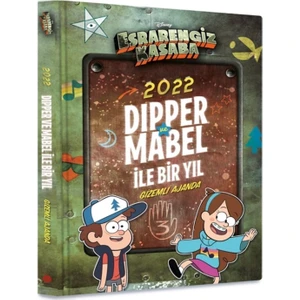 Disney - Esrarengiz Kasaba 2022 Dipper ve Mabel ile Bir Yıl - Gizemli Ajanda