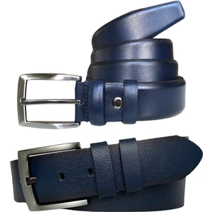 Deri 2'li Lacivert Set  45 cm Kot Spor Kemer & 35 cm Kumaş Pantolon Kemeri