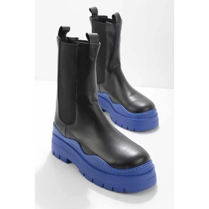 Siyah Saks  Kadın Bot & Bootie K028281935