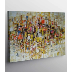 Stella Store Metropol Yağlı Boya Kanvas Tablo