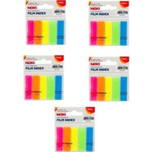 Memo Film Index 5 Renk 25 Yaprak 12 x 45 mm 5'li